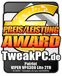 Preis/Leistung Award TweakPC