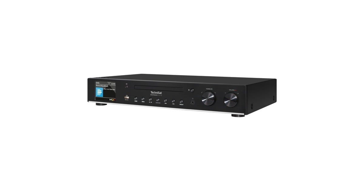 TechniSat DIGITRADIO 143 CD (v3), USB schwarz, Bluetooth, WLAN, Internetradio