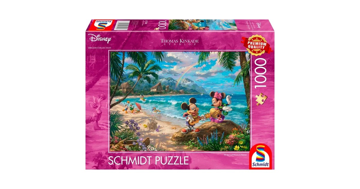 Schmidt Spiele Thomas Kinkade Studios Disney Dreams Collection