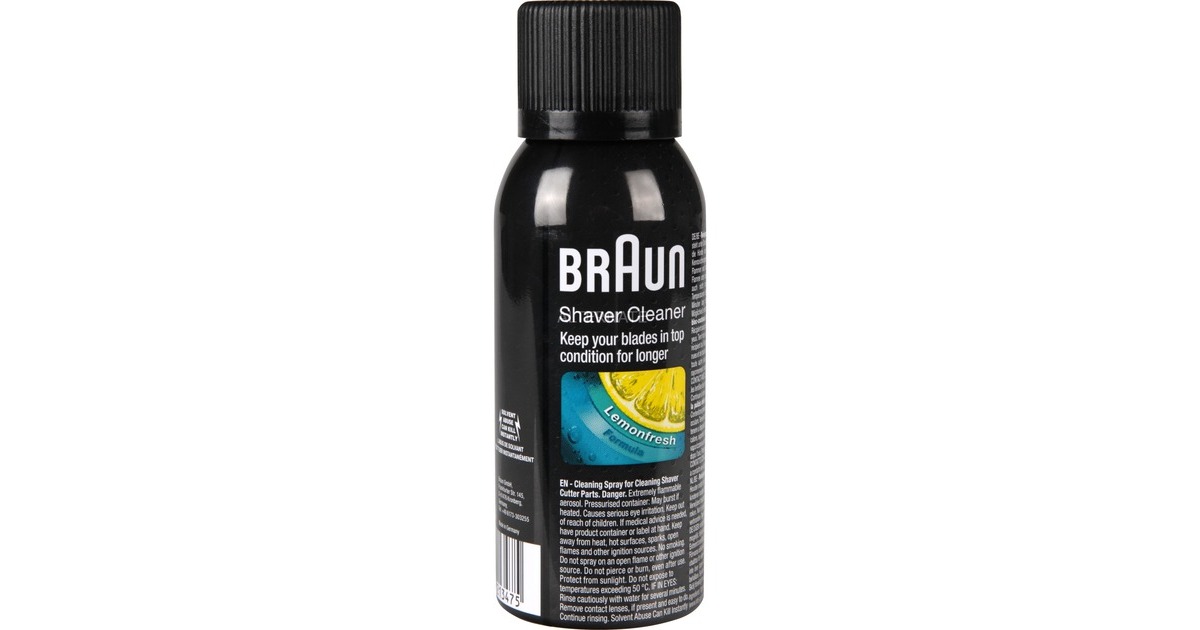 Braun Shaver Cleaner Reinigungsspray Reinigung Rasierer