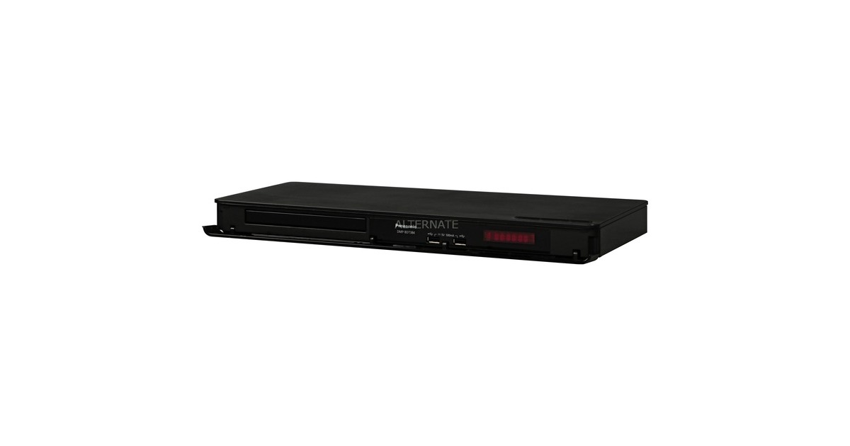 DMP-BDT384, Blu-ray-Player schwarz Panasonic