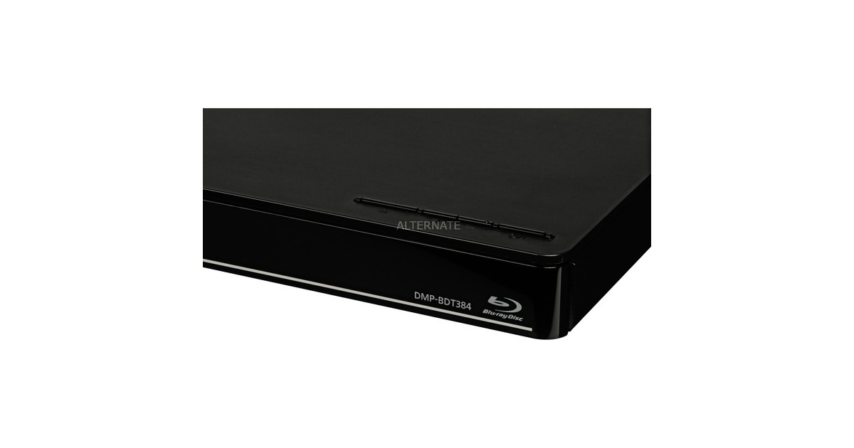 Panasonic schwarz DMP-BDT384, Blu-ray-Player