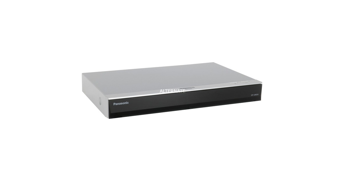 Blu-ray-Player Panasonic WLAN, Optisch, silber, DP-UB424, HDMI, 4K