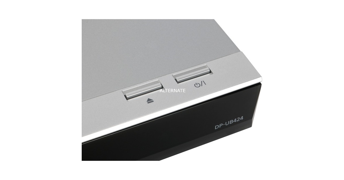 4K Blu-ray-Player Panasonic WLAN, DP-UB424, Optisch, HDMI, silber,