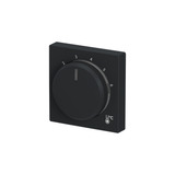 0 Zentralscheibe Temperatur rund 1794 R-885, Thermostat schwarz, Retail