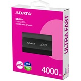 ADATA SD810 4 TB, Externe SSD schwarz, USB-C 3.2 Gen 2x2 (20 Gbit/s)