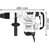 Bosch Combi-Set Bohrhammer GBH 5-40 DCE + Sauger GAS 35 M AFC Professional blau, 1.150 Watt, Koffer, Staubabsaugung GDE 68 Professional