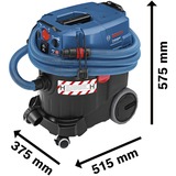 Bosch Combi-Set Bohrhammer GBH 5-40 DCE + Sauger GAS 35 M AFC Professional blau, 1.150 Watt, Koffer, Staubabsaugung GDE 68 Professional