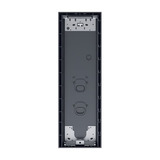 Busch-Jaeger Aufputzmontagedose Gr.1/5 41385S-B-03, Befestigung/Montage schwarz, Retail