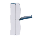 Busch-Jaeger Kombination Steckdose mit Schutzkontakt und Wippschalter Aus- und Wechselschaltung blaugrün, Retail