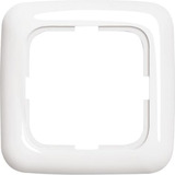 Busch-Jaeger Rahmen einfach, Designlinie Reflex SI, Unterputzmontage, Kunststoff, glänzend weiß (glänzend), Retail
