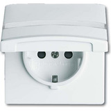 Busch-Jaeger Schutzkontakt-Steckdoseneinsatz Typ 20 EUGKBN-34-101 weiß, Retail