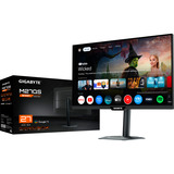 GIGABYTE M27QS, Gaming-Monitor 68.6 cm (27 Zoll), schwarz, QHD, SS-IPS, HDMI, DP, Google TV, 180Hz Panel
