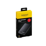 Intenso Memory Case 2 TB, Externe Festplatte schwarz, extern, Micro-USB-B 3.2 Gen 1 (5 Gbit/s)