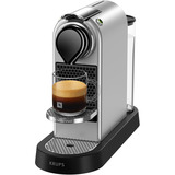 Krups Nespresso CitiZ XN741B, Kapselmaschine silber