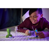 Mattel Minecraft Movie Steve Actionfigur und Zubehör, Spielfigur Spielset mit 10 cm Figur