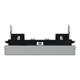 Merten Wippe Kontrollfenster Aluminium für Schalter und Taster Einsatz aluminium, Retail