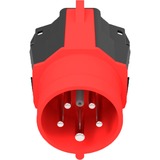 NRGkick Steckeraufsatz 16A - 5polig, max. 11kW, Adapter schwarz/rot, für NRGkick Ladeeinheit