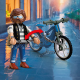 PLAYMOBIL 72076 City Action Fahrradraub, Konstruktionsspielzeug 