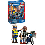 PLAYMOBIL 72076 City Action Fahrradraub, Konstruktionsspielzeug 