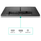 Philips Evnia 27M2N3500NF, Gaming-Monitor 68.5 cm (27 Zoll), dunkelgrau, QHD, IPS, HDMI, DP, 144Hz Panel