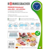Rommelsbacher Vakuumierbeutel 30cm x 40cm, Vakuumier-Folien transparent, 50 Stück