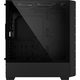 Sharkoon RGB HEX Generalüberholt, Tower-Gehäuse schwarz, Seitenteil aus gehärtetem Glas