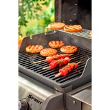 Weber Gourmet BBQ System Grillrost-Einsatz 8846, für Spirit 200 schwarz, 3-teilig, Gusseisen