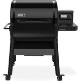 Weber Pelletgrill SmokeFire EPX4, STEALTH Edition schwarz, 45 x 61cm, mit CRAFTED Basis-Rahmen