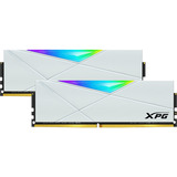 ADATA DIMM 32 GB DDR4-3200 (2x 16 GB) Dual-Kit, Arbeitsspeicher weiß, AX4U320016G16A-DW50, XPG Spectrix D50 RGB, INTEL XMP