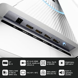 Arozzi Nova 27T2K180, Gaming-Monitor 68.6 cm (27 Zoll), weiß, QHD, IPS, HDMI, DP, Lautsprecher, 180Hz Panel