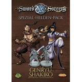 Asmodee Sword & Sorcery: Die Alten Chroniken - Genryu/Shakiko Spezial-Helden-Pack , Brettspiel Erweiterung