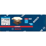 Bosch Professional Expert C470 Schleifblatt, Ø 150mm, K240 Multilochung 50 Stück, für Exzenterschleifer