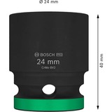 Bosch Professional PRO Impact Steckschlüsseleinsatz 24mm, 3/4" schwarz, Standard
