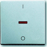 Busch-Jaeger Kontroll-Wippe mit Aufdruck Ein Aus, Schalter Retail