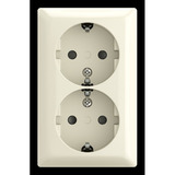 Busch-Jaeger Schutzkontakt Steckdose Typ F Aufputzmontage Retail