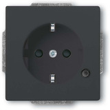 Busch-Jaeger Schutzkontakt Steckdosen Einsatz anthrazit, Retail