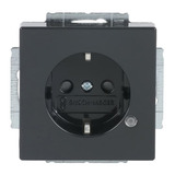 Busch-Jaeger Schutzkontakt Steckdosen Einsatz anthrazit, Retail