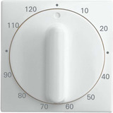 Busch-Jaeger Zentralscheibe, Rahmen weiß, Retail