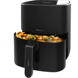 Cecotec Diät-Fritteuse Cecofry Fantastik 5500 , Heißluftfritteuse schwarz, 1.500 Watt, Korb 5,5 Liter