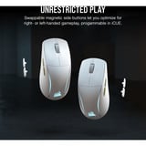 Corsair M75 WIRELESS, Gaming-Maus weiß