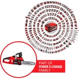 EINHELL Power X-Change Akku-Kettensäge FORTEXXA 18/30, 18Volt rot/schwarz, ohne Akku und Ladegerät
