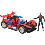 Hasbro Venomversus Epic World Of Action Miles Morales Action Racer Figur 10 Zentimeter, Spielfigur 