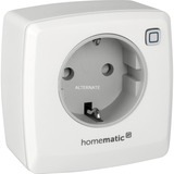 Homematic IP HmIP Schalt-Mess-Steckdose (HmIP-PSM-2) weiß