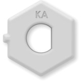 Homematic IP Knaufadapter - Abus, CISA, Bricard, AXA, ISEO (HmIP-ADA-DL-KA), Halterung 