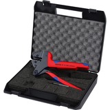 KNIPEX Crimp-Systemzange 97 43 200, Crimpzange rot/blau, ohne Crimpeinsätze, im Koffer