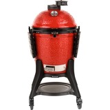 Kamado Joe Classic III, Holzkohlegrill rot/schwarz, Ø 46cm