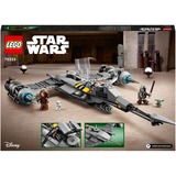 LEGO 75325 Star Wars Der N-1 Starfighter des Mandalorianers, Konstruktionsspielzeug aus Das Buch von Boba Fett, Spielzeug zum Bauen, Set mit Figur des Baby Yoda