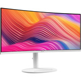 MSI Modern MD342CQPWDE, LED-Monitor 86.4 cm (34 Zoll), weiß, WQHD, VA, Curved, Adaptive-Sync, HDMI, Displayport, USB-C, 120Hz Panel