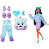 Mattel Cutie Reveal Barbie Puppe mit Glücksbärchis Dream Bär und 10 Überraschungen 